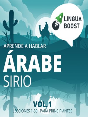 cover image of Aprende a hablar árabe sirio